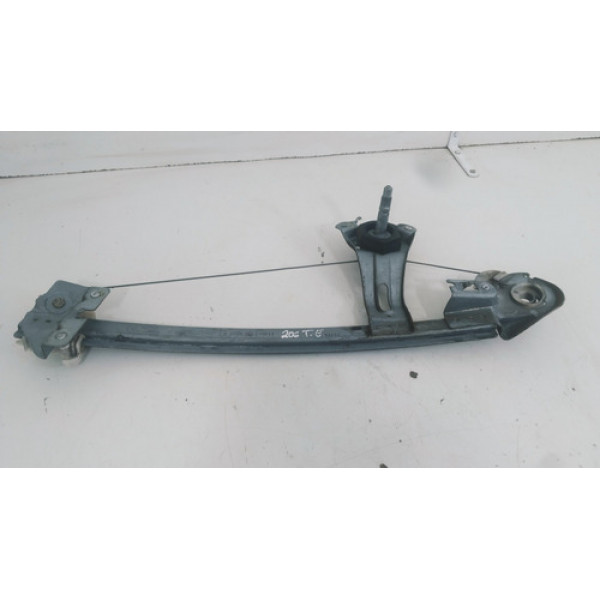 Máquina Vidro Manual T/e Peugeot 206 2002 Cód 9623109780