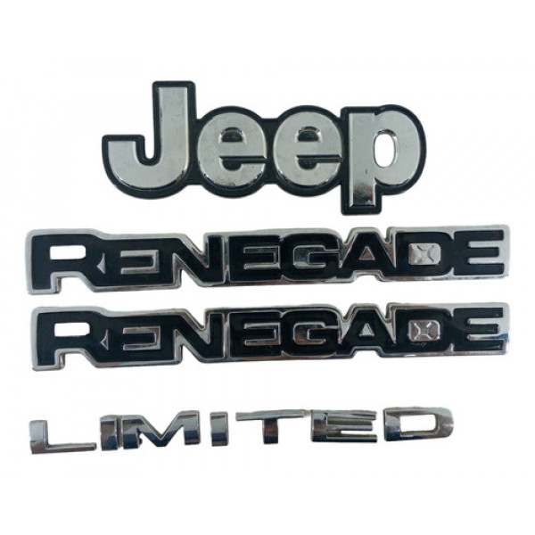 Kit Emblema Jeep Renegade Limited 1.8 2018