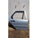 Porta Traseira Direita Fiat Siena 2008 Com Detalhe 