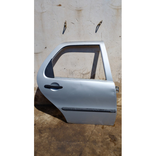 Porta Traseira Direita Fiat Siena 2008 Com Detalhe 