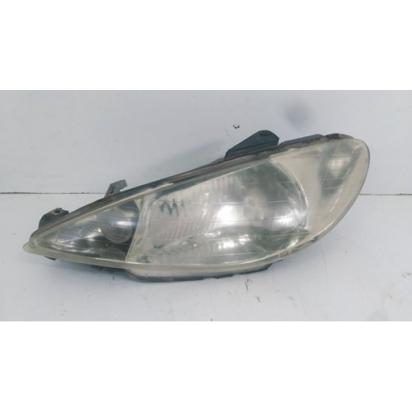 Farol Esquerdo Peugeot 206 2002 