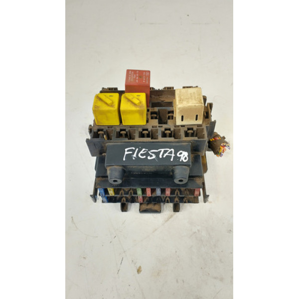 Caixa Fusível Relê Ford Fiesta 98 Cód 94fg14a074aa